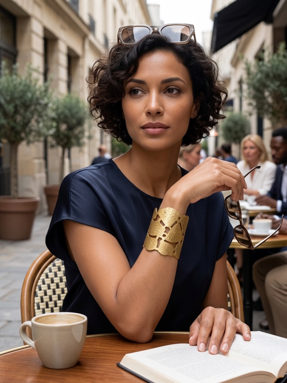 Gold Cuff Bracelet
